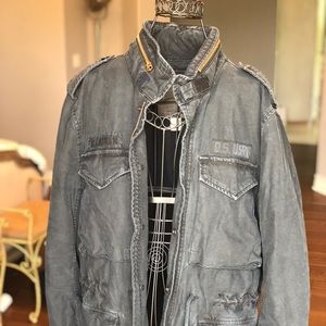 Ralph Lauren D&S Military/Combat Flag Field Jacket